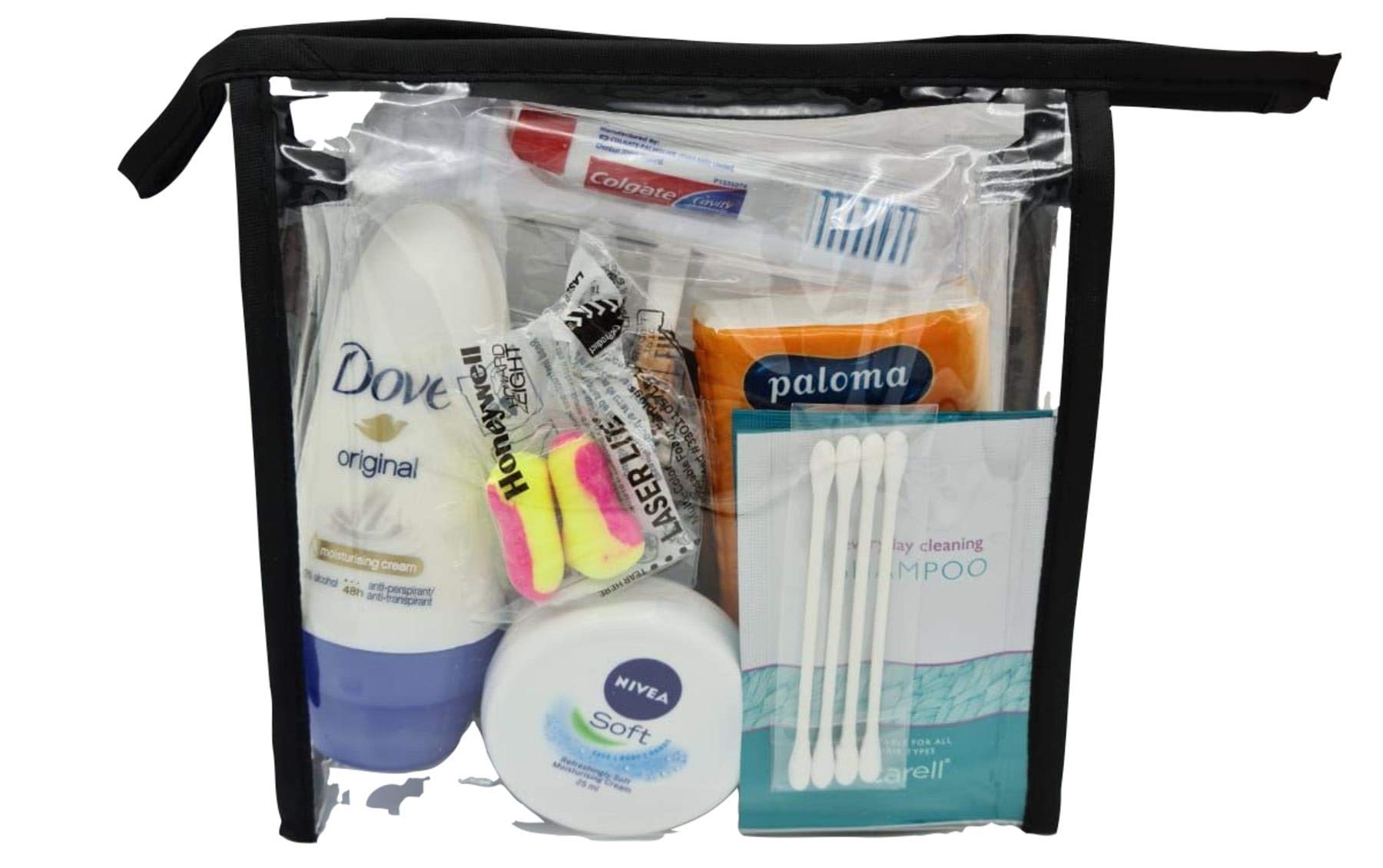 Pre-Filled Travel Toiletry Kit – Plane Essentials Bundle