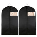 2 Pack Suit Covers for Men with Zipper,Suit Bags for Men,60 * 100 cm Foldable and Dustproof Suits Carriers for Man,Easy to Store,Reusable Clothes - image 1