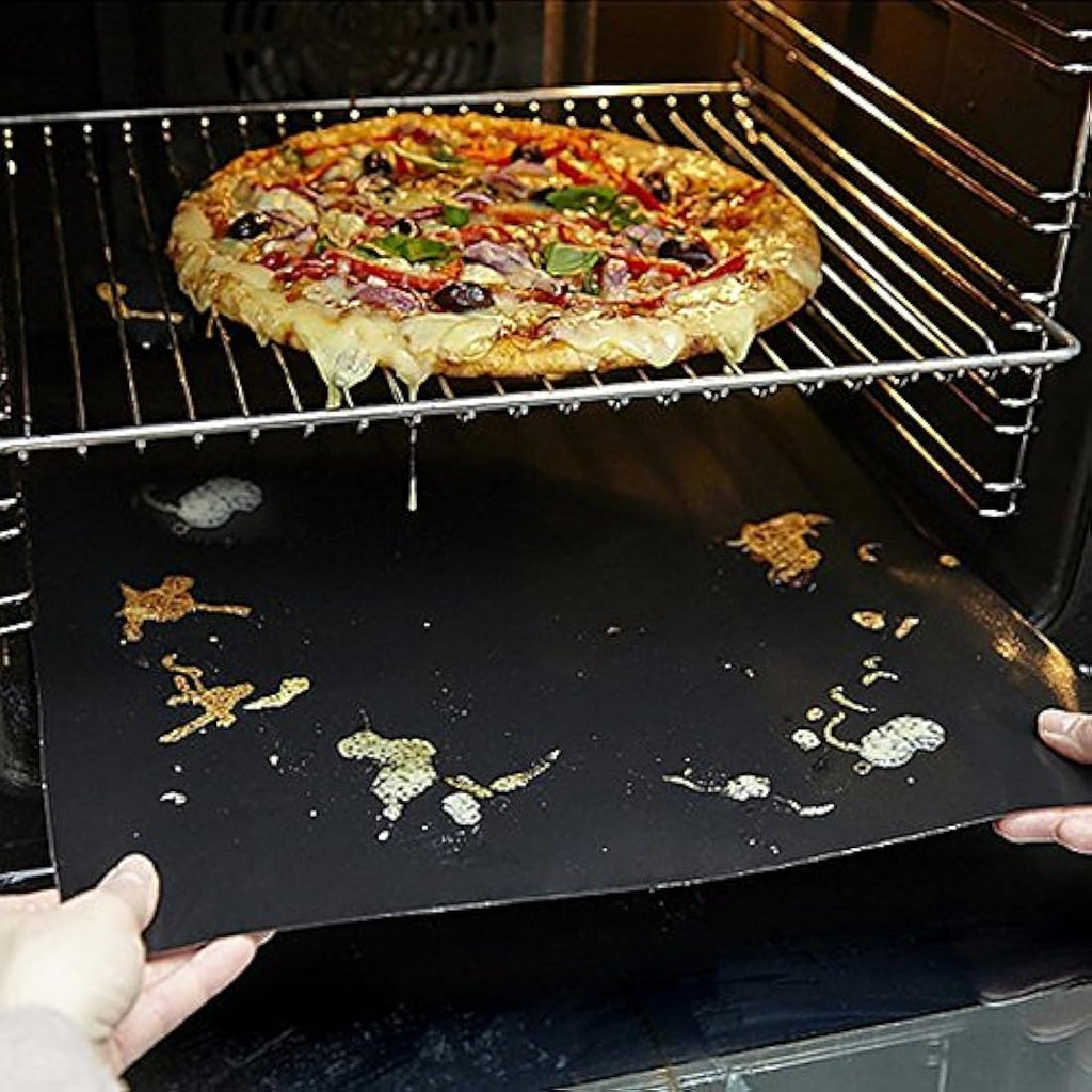 6-Pack Non-Stick Oven Liners | Reusable BBQ Grill Mats