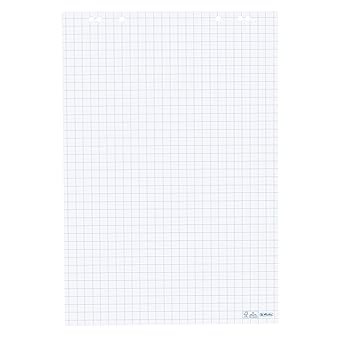 Herlitz Flipchart Pad | 68x99cm Squared Recycled Paper | 20 Sheets