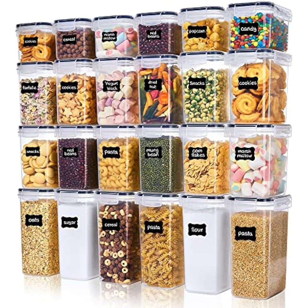 Vtopmart 24-Piece Airtight Food Storage Containers | BPA-Free Plastic