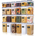 Vtopmart 24-Piece Airtight Food Storage Containers | BPA-Free Plastic
