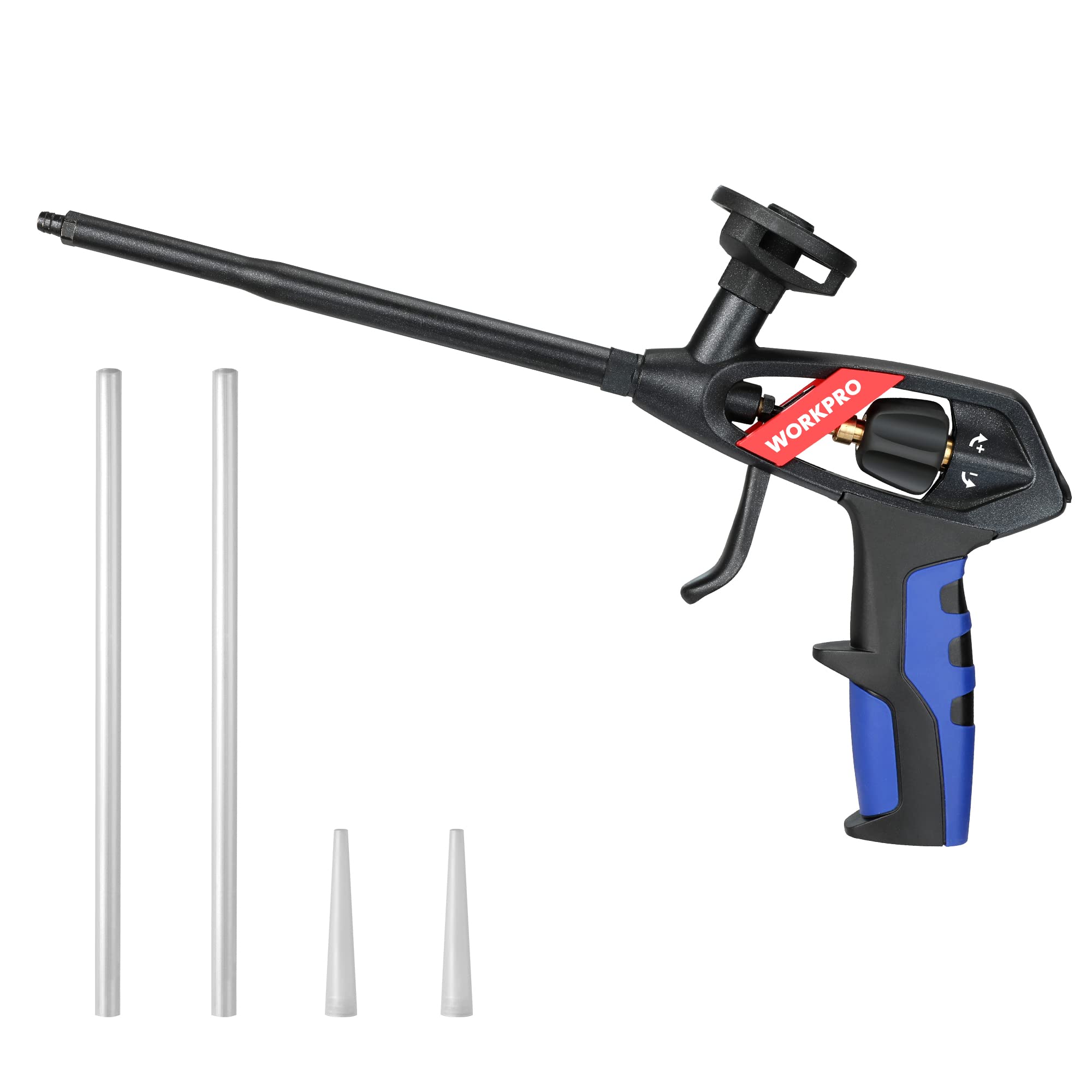 WORKPRO Professional Foam Gun – Heavy Duty PU Expanding Spray Applicator