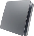CubeTECH 100mm Quiet Bathroom Extractor Fan with Timer - Black Smooth
