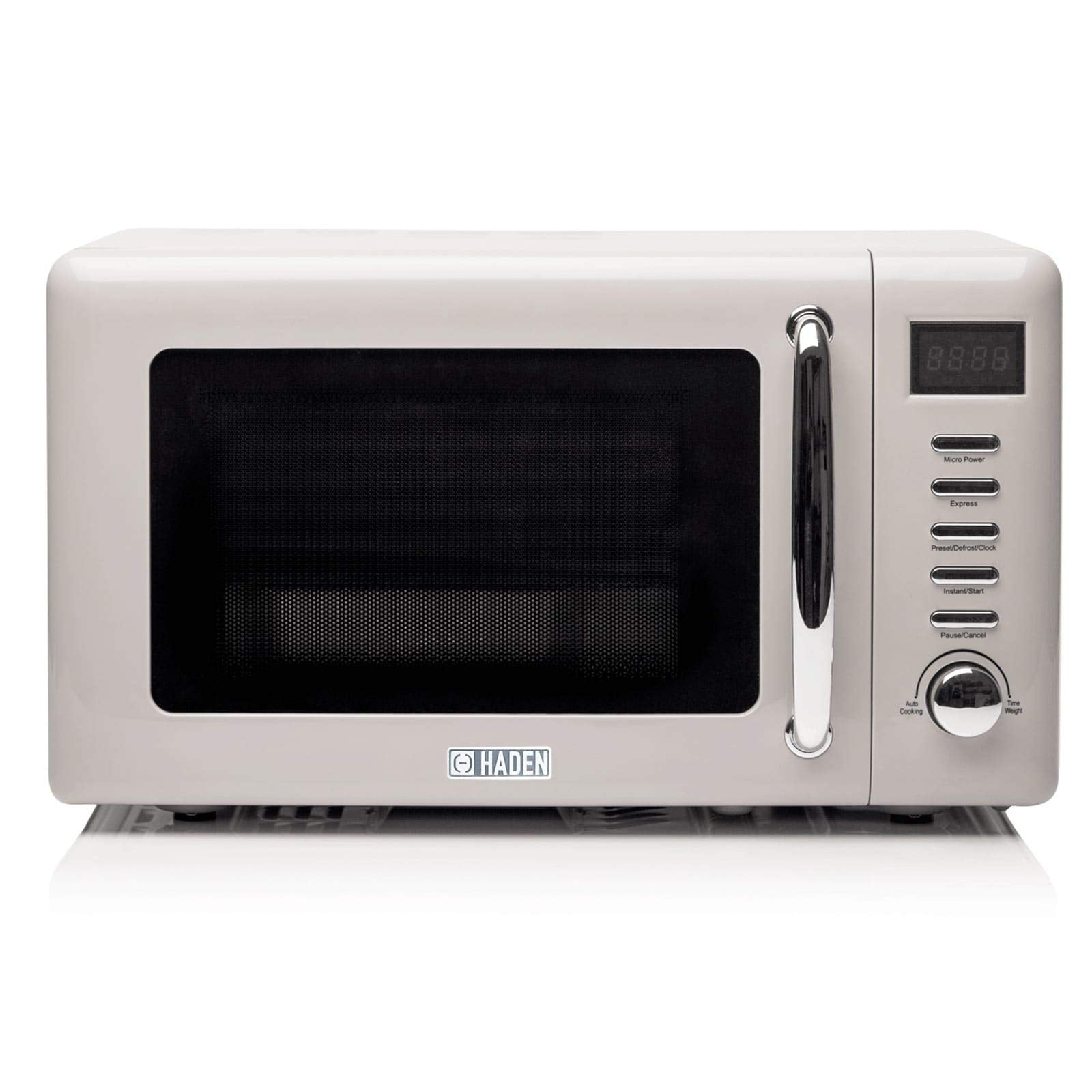 Haden Cotswold 800W Digital Microwave Oven | 20L Capacity – Putty