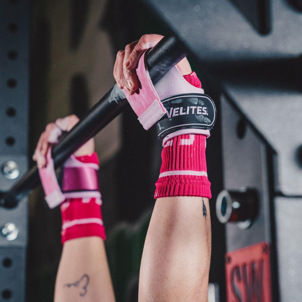 Velites Quad Pro Gymnastics Grips for Cross Training - Microfiber