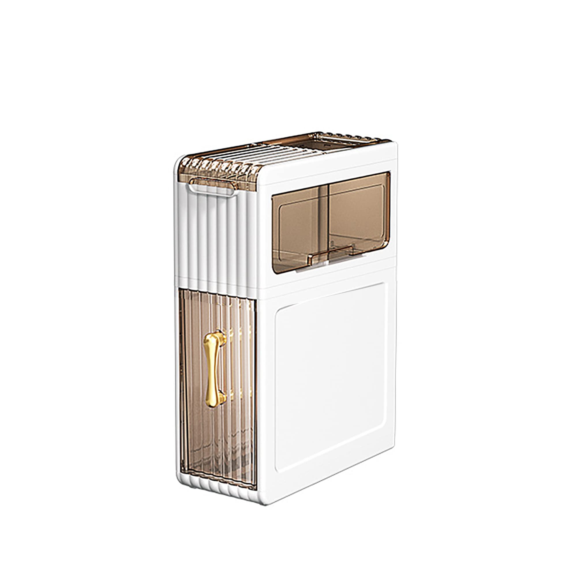 MAGIC SELECT Narrow Bathroom Organizer – 2-Drawer Rolling Storage Cabinet
