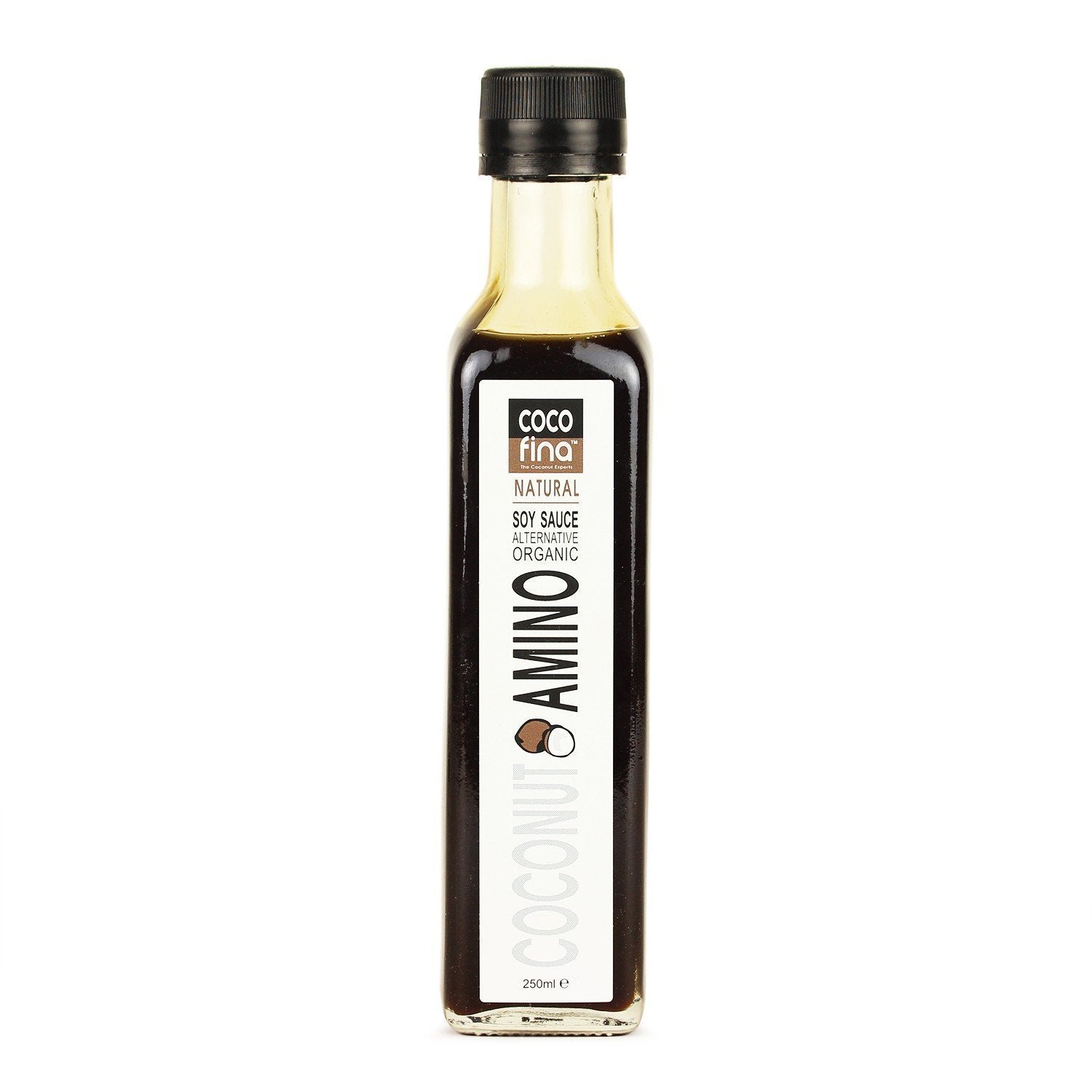 Cocofina Organic Coconut Aminos Soy Sauce Alternative - 250ml (Pack of 2)