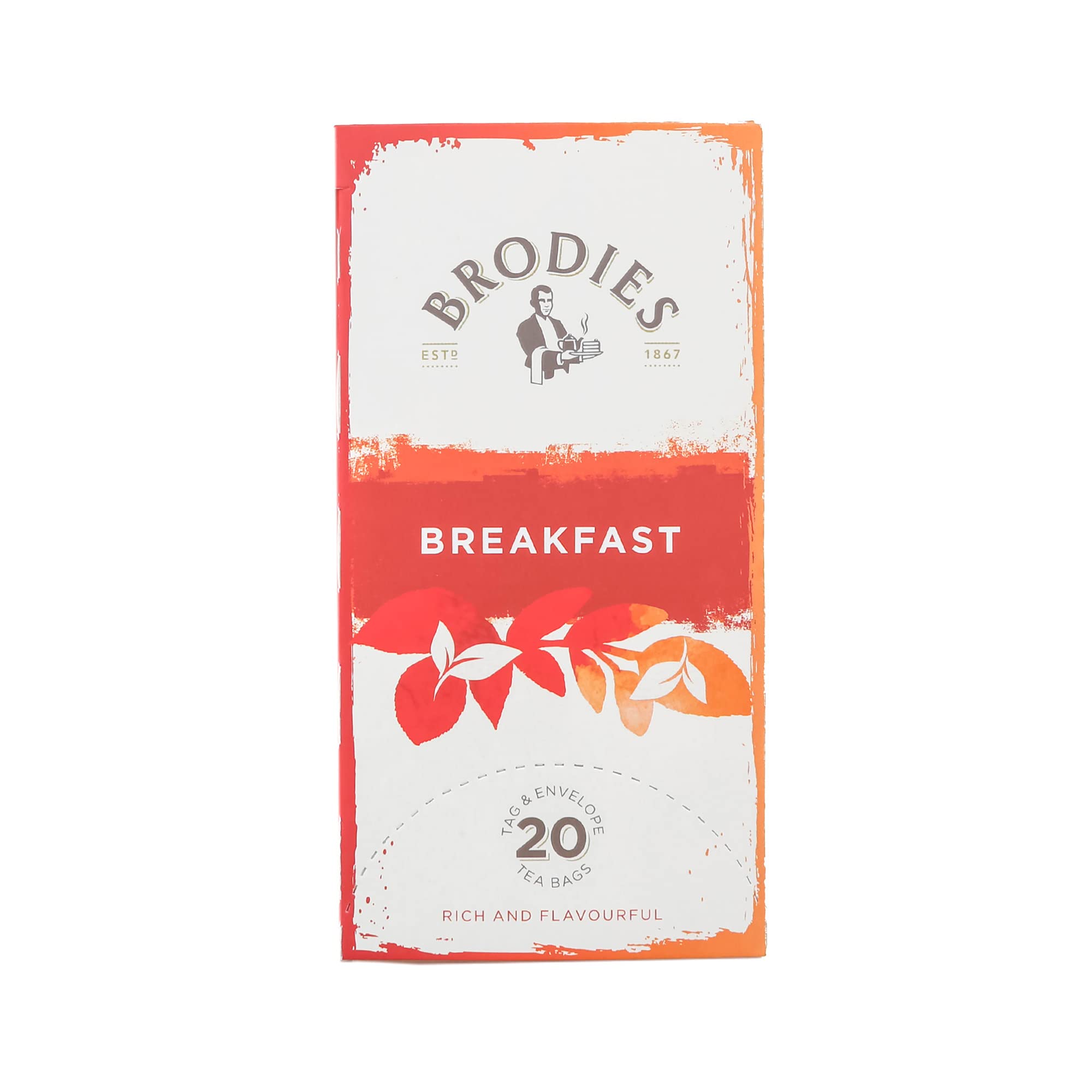 Brodies Scottish Breakfast Tea - 120 Tea Bags (6 Boxes of 20)