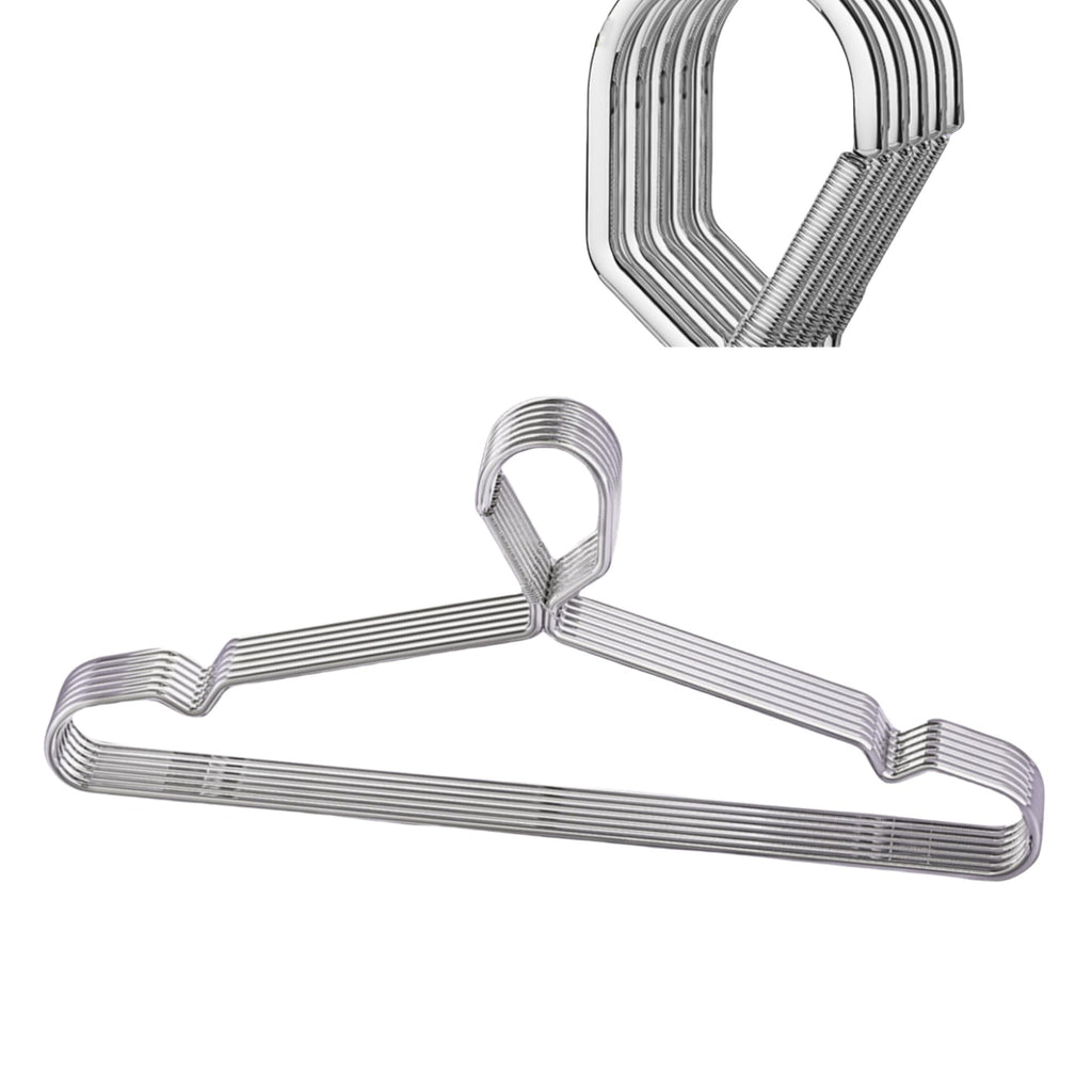 Trrcylp 4mm Lockable Coat Hangers Heavy Duty Windproof Clothes Hangers - image 1