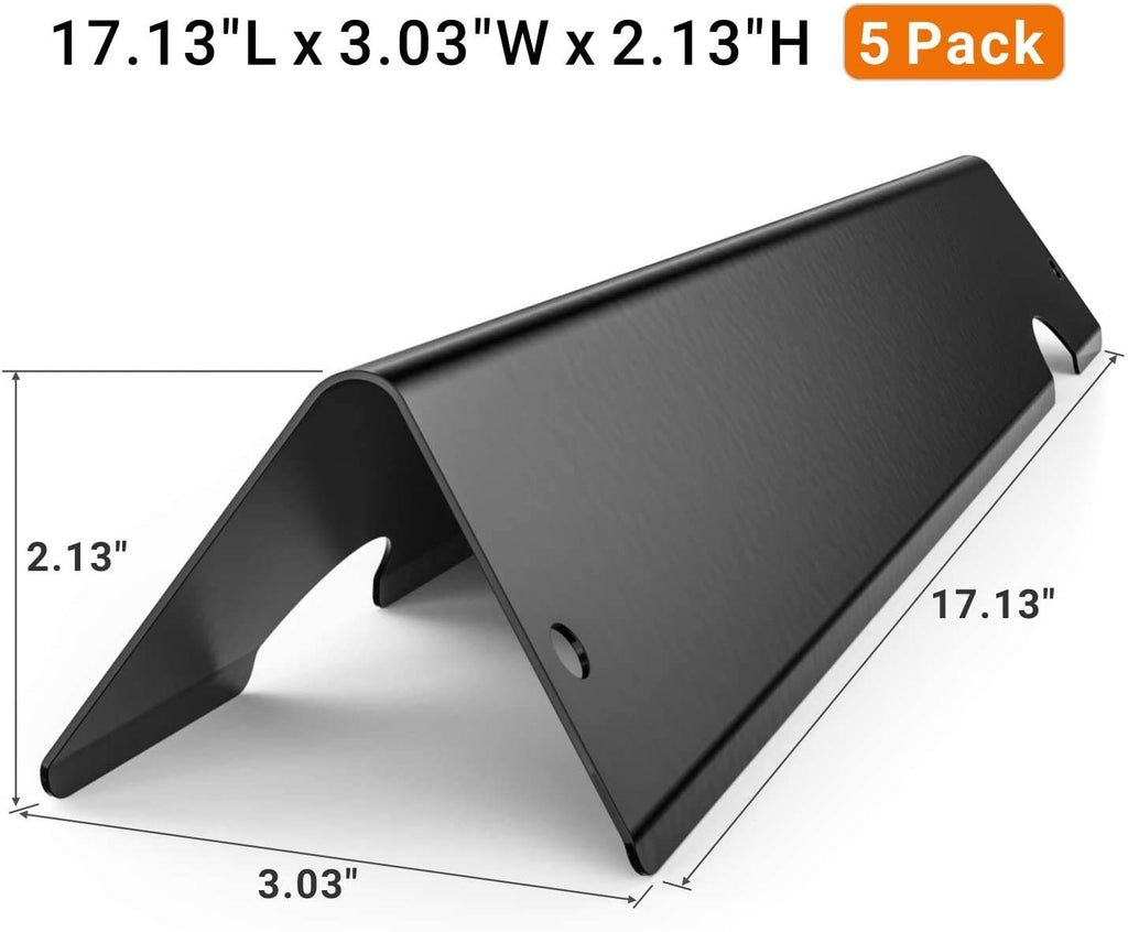 Onlyfire Porcelain Steel Flavorizer Bars for Weber Genesis II 300 - 5 Pack