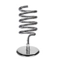 Jolof Store Desktop Hair Dryer Holder – Spiral Stainless Steel Stand