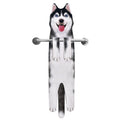 AGRIMONY Husky Dog Funny Hand Towel | Absorbent Cotton Bathroom Decor