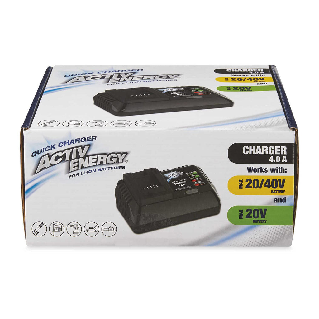 Activ Energy Universal Battery Charger for Ferrex 20V/40V Tools