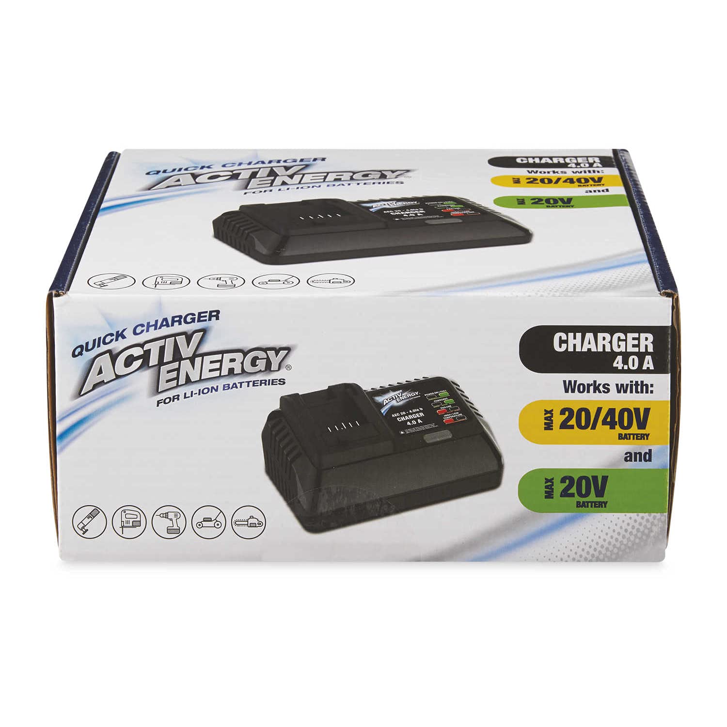 Activ Energy Universal Battery Charger for Ferrex 20V/40V Tools