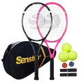 Senston 27 Inch Tennis Racket Set | Lightweight Carbon-Alloy Racquets