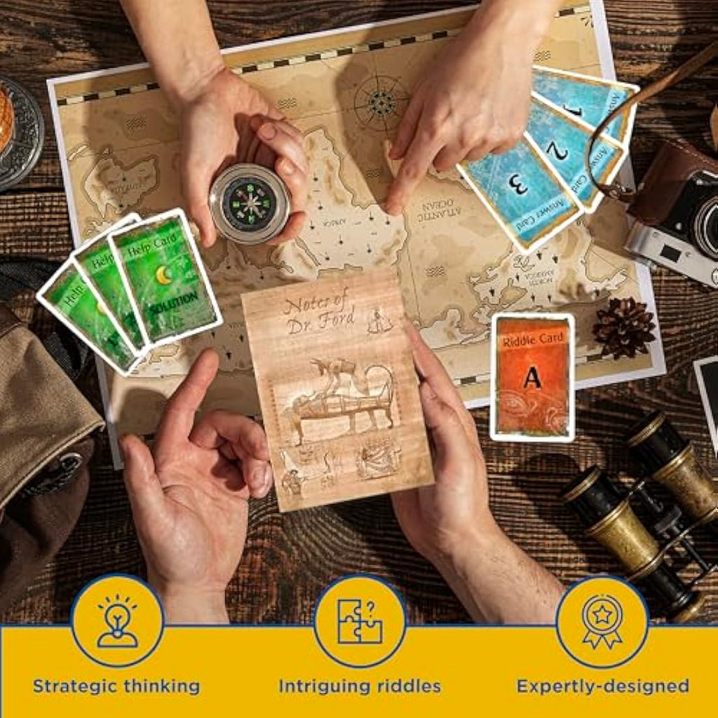 Thames & Kosmos EXIT: The Pharaoh's Tomb Escape Room Strategy Game
