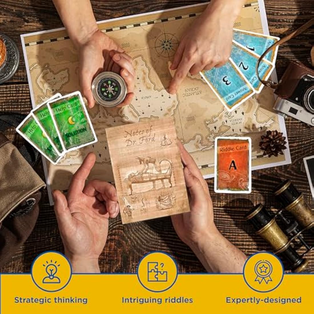 Thames & Kosmos EXIT: The Pharaoh's Tomb Escape Room Strategy Game