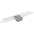 Eglo Roncade LED Ceiling Light – Modern Chrome 3-Lamp Warm White