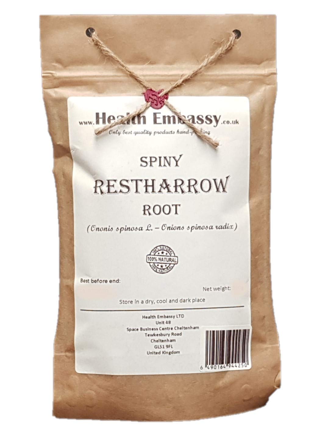 Health Embassy Spiny Restharrow Root (Ononis spinosa L) - 100g