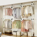 House of Home Heavy Duty Triple Telescopic Clothes Rail | 110-310cm