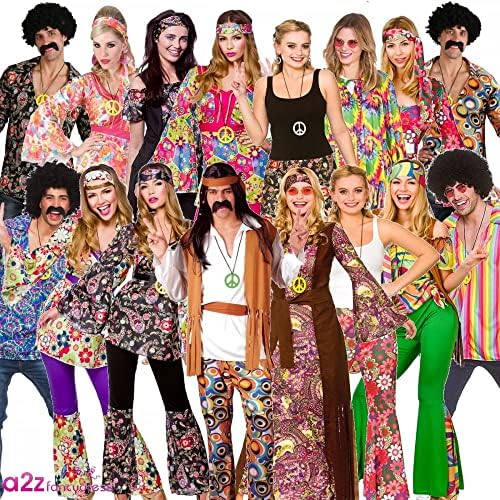 Hippie Costume for Women –  Peace Lovin' 70s Retro Outfit