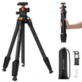 K&F Concept 64" Lightweight Travel Tripod for DSLR and Phone
