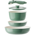 Redchef Ceramic Cookware Set | Nonstick Detachable Handle Pots and Pans