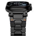 NewWays Stainless Steel Metal Strap for Apple Watch 42-49mm – Black