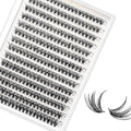 Bransfy DIY Eyelash Extension Clusters | 280pcs D Curl Faux Mink Lashes