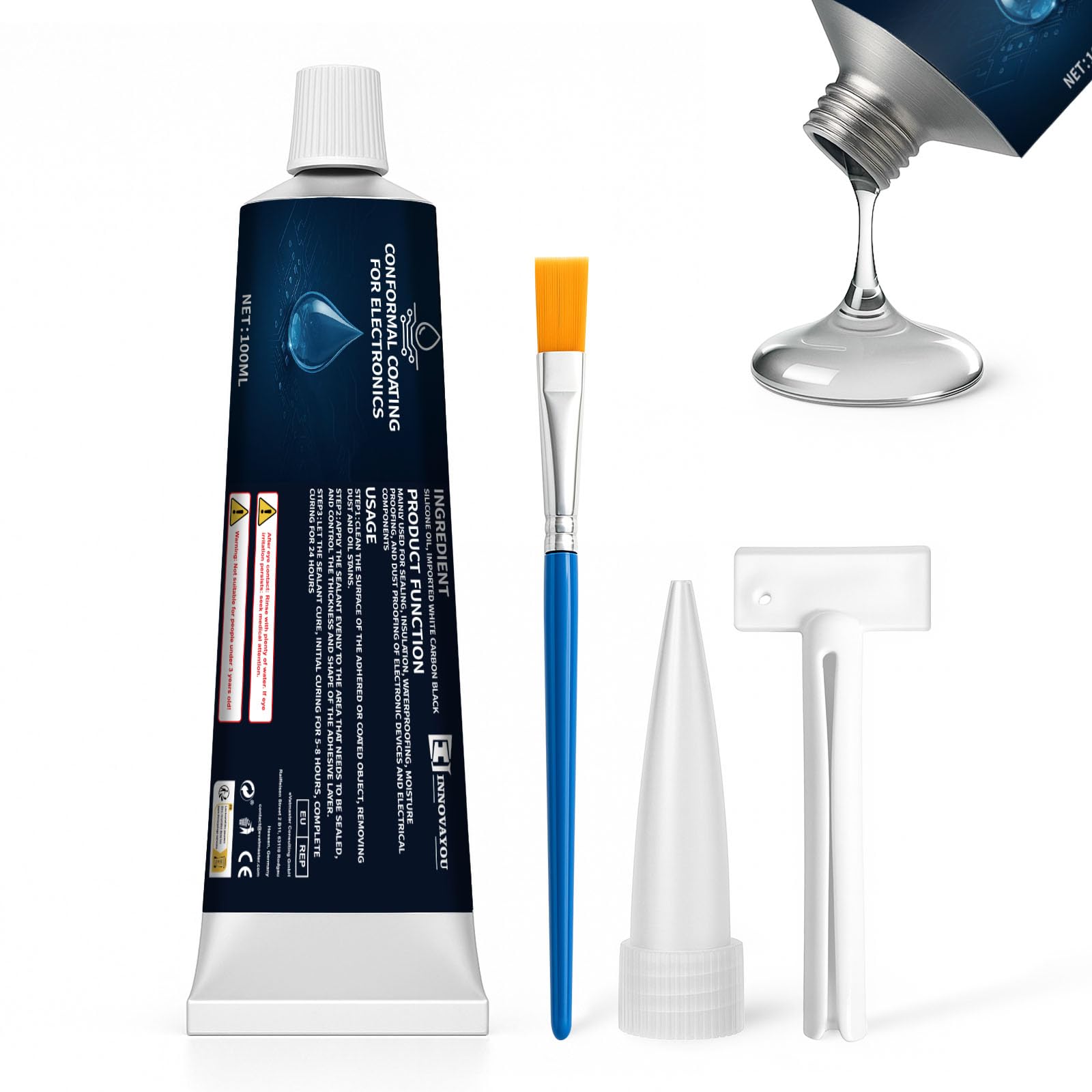 Jolof Store Silicone Conformal Coating – Waterproof Electronic Sealant