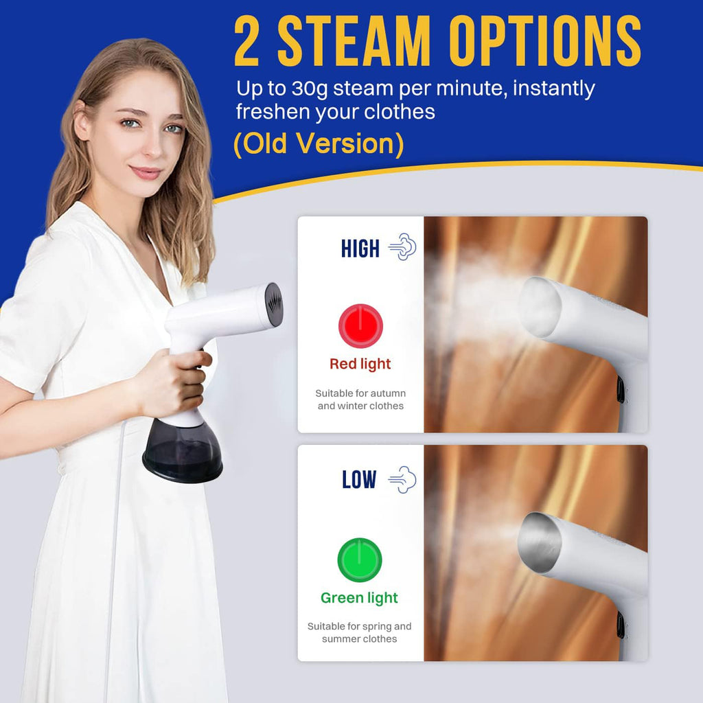 Rolipo Handheld Clothes Steamer | 400ml Garment Steamer for Home & Travel