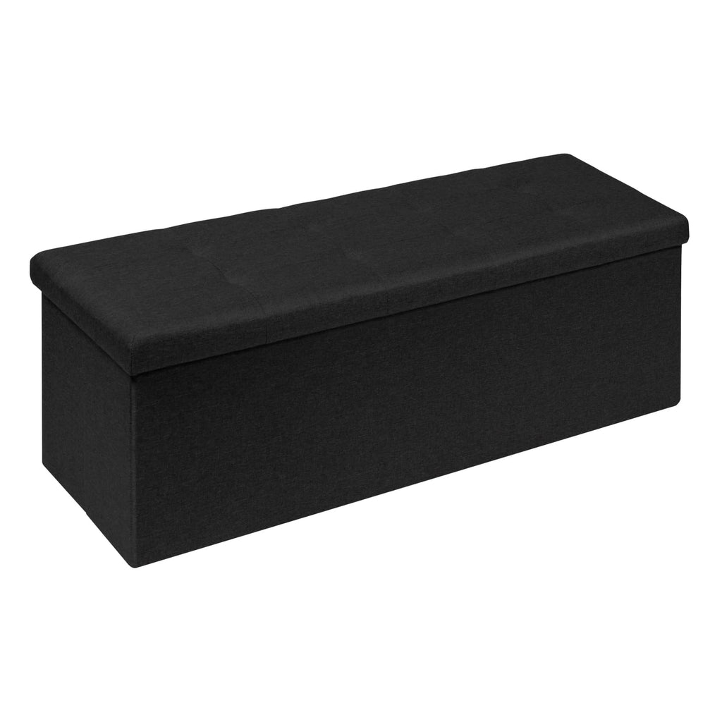Bonlife 110cm Storage Ottoman Bench | Extra Large Folding Toy Chest