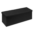 Bonlife 110cm Storage Ottoman Bench | Extra Large Folding Toy Chest
