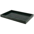 DAKFOOK Green Natural Marble Stone Tray – 30x20cm Vanity Organizer