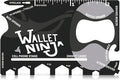 Jolof Store Wallet Ninja 18-in-1 Multitool Card – Black EDC Pocket Tool