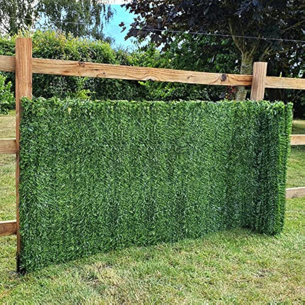 Artificial Conifer Hedge – UV Protected Privacy Fence (1m x 3m)