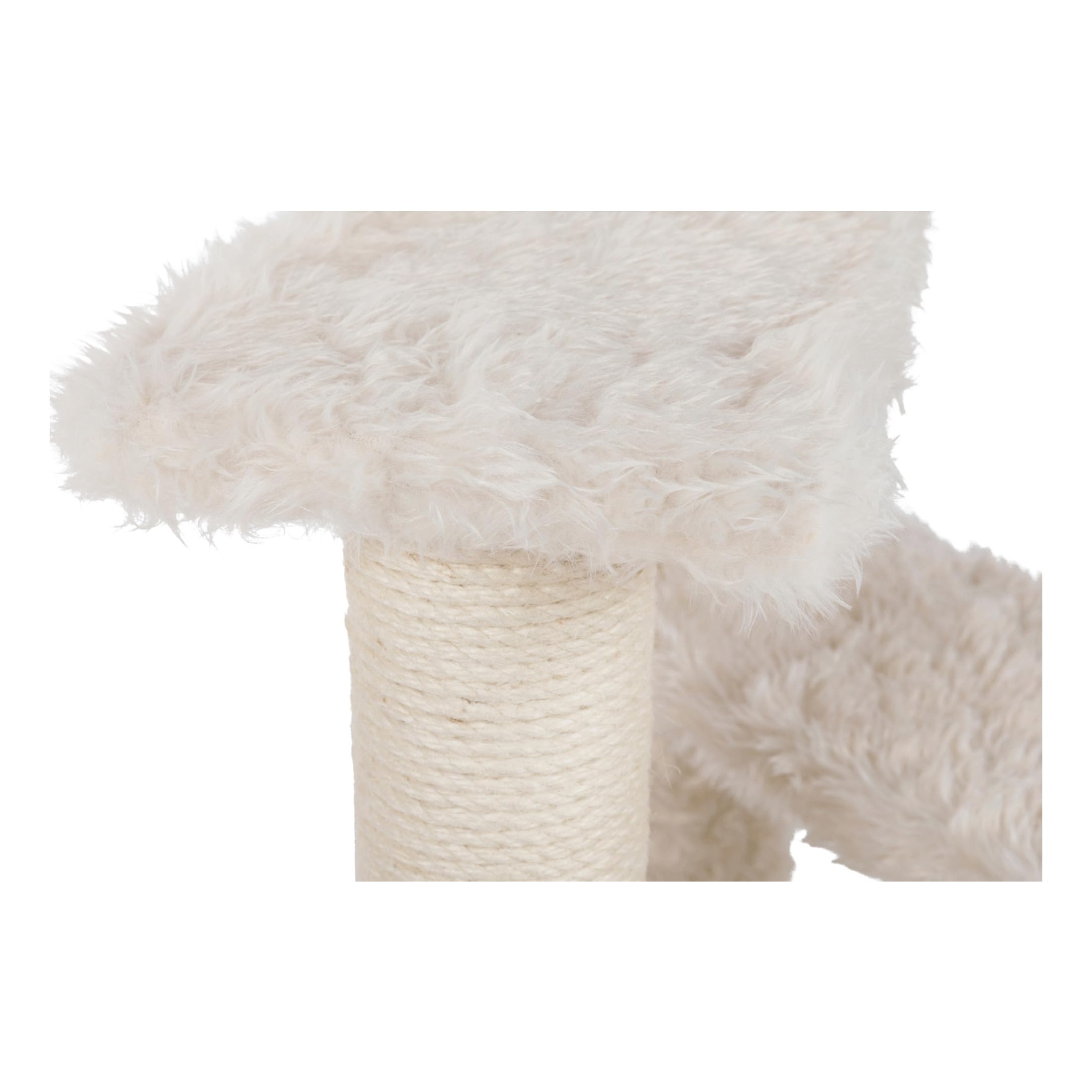 Trixie Baza Senior Cat Tree – Jute Scratching Post with Hammock