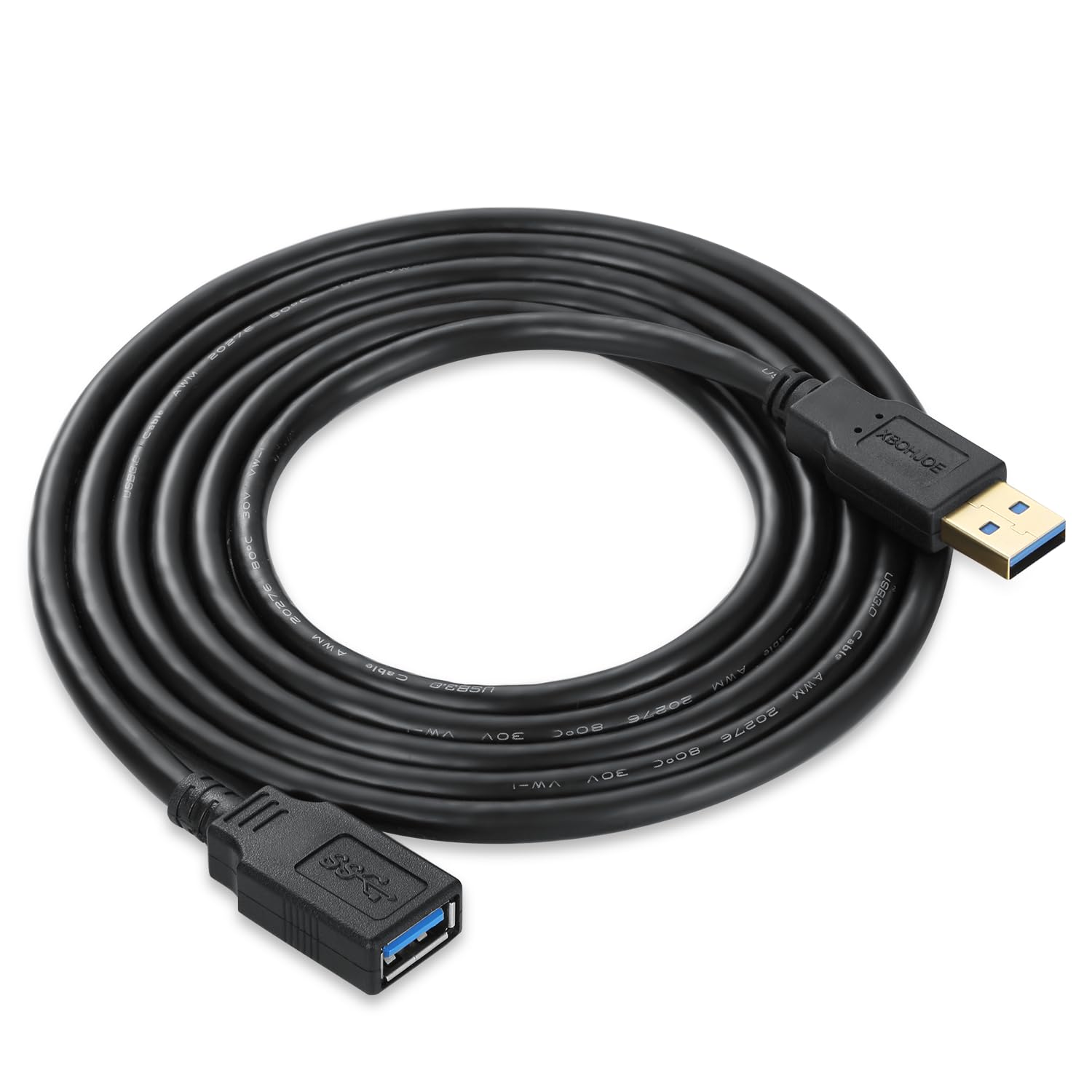 XBOHJOE USB 3.0 Extension Cable | 15FT High Speed Type A Male to Female