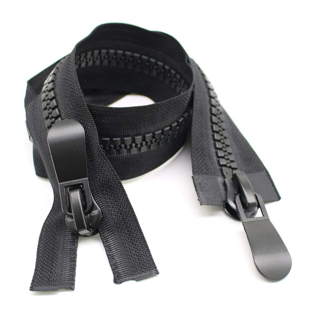 YaHoGa 200 cm #15 Large Plastic Zip 2 Way Separable 11 mm - image 4