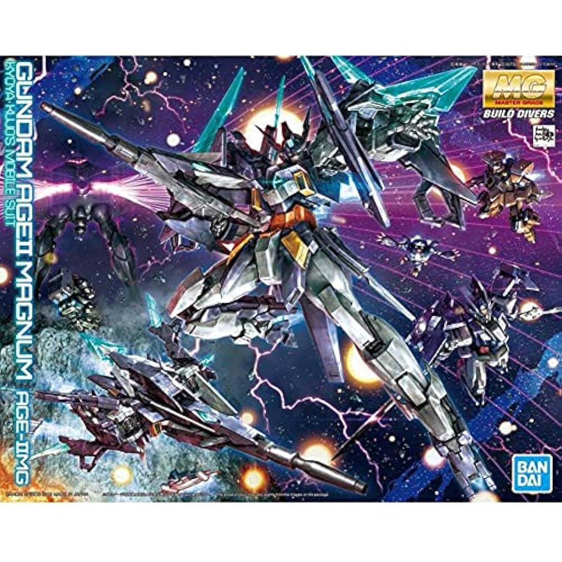 Bandai MG 1/100 AGE-IIMG Age II Magnum Gundam Model Kit – Gunpla