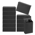 PATIKIL Paper Soap Box - 30 Pack Black Rectangle DIY Gift Packaging Boxes