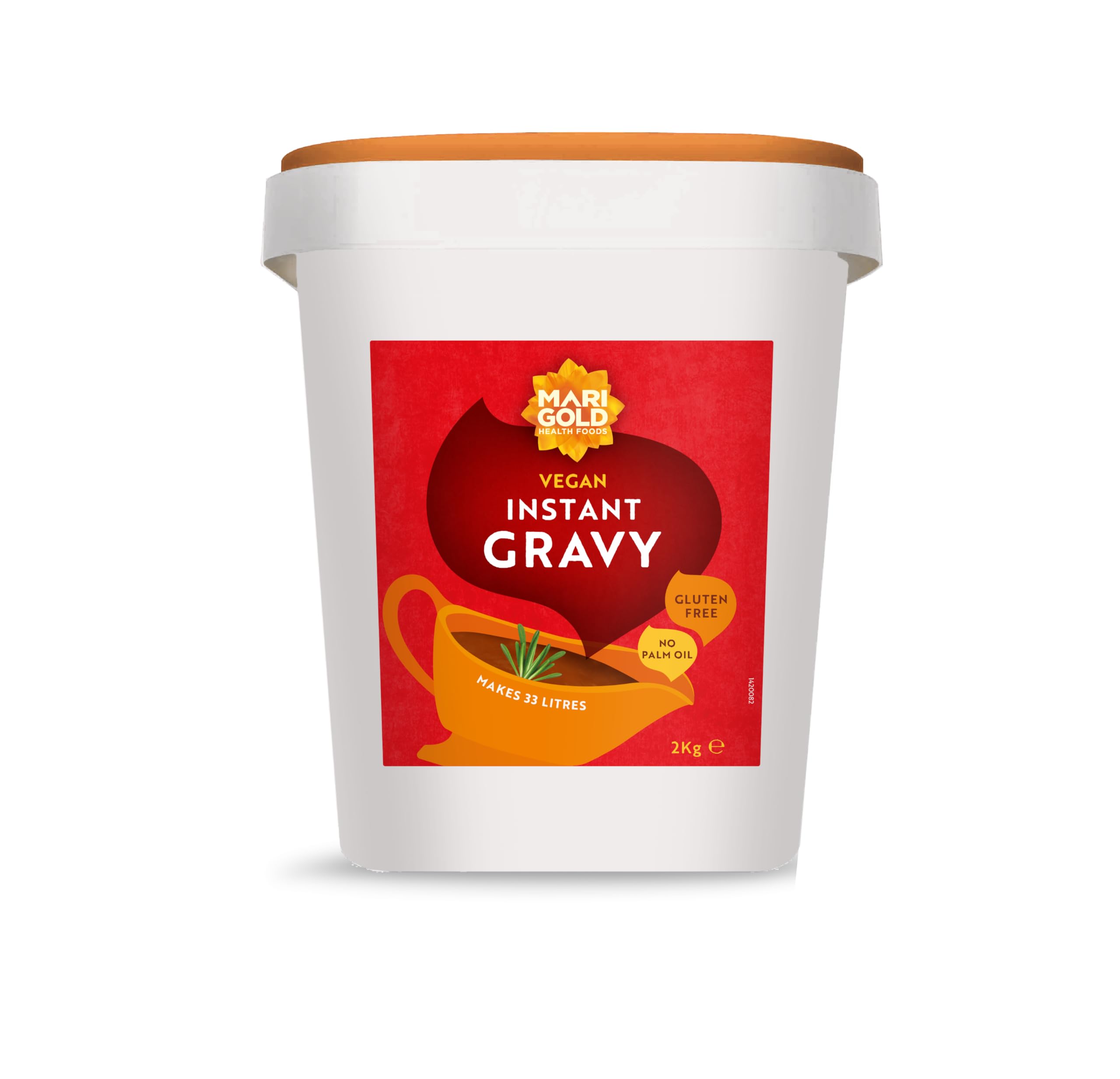 Marigold Vegan Instant Gravy 2kg – Gluten-Free & Palm Oil-Free