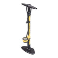 Topeak JoeBlow Sport III Floor Pump - 160psi High Pressure Gauge, Yellow