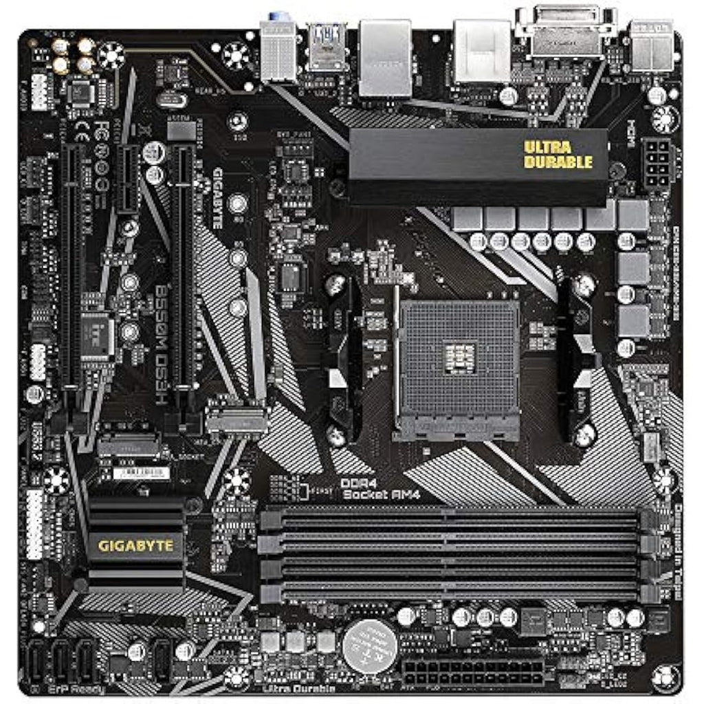 Gigabyte B550M DS3H Motherboard | AMD Ryzen 5000 Series AM4 | DDR4