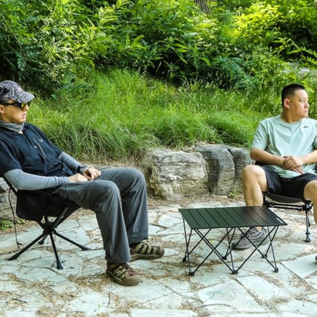 Rock Cloud Ultralight Aluminum Camping Table | Portable Folding Beach Table