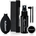 6-in-1 Vinyl Record Cleaning Kit with Velvet Brush & Gel