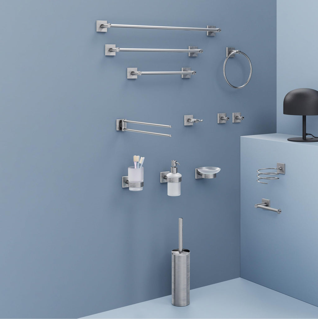 Gedy Fuji Brushed Towel Bar 45 cm - image 4