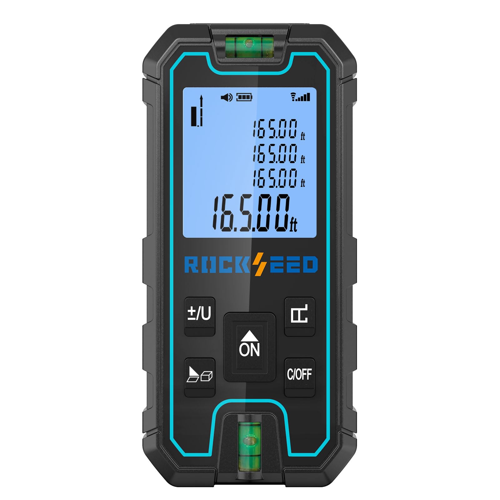 RockSeed 100M Laser Measure | Portable Digital Distance Meter Tool