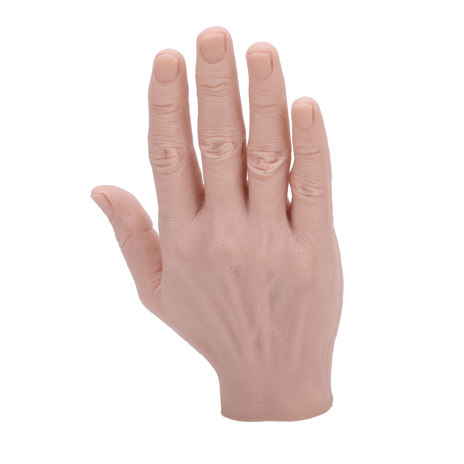 Silicone Male Hand Model – Bendable Practice Display Hand